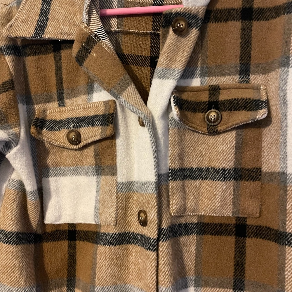 Extra Long Shacket - Picture 2 of 2